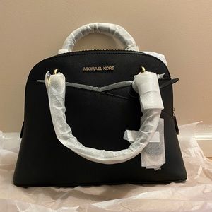 Micheal Kors Jet Set Medium Tote/Crossbody (Black)